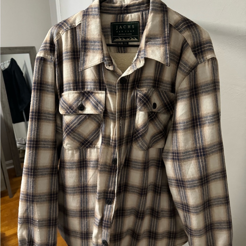 Jacks Sherpa lined flannel